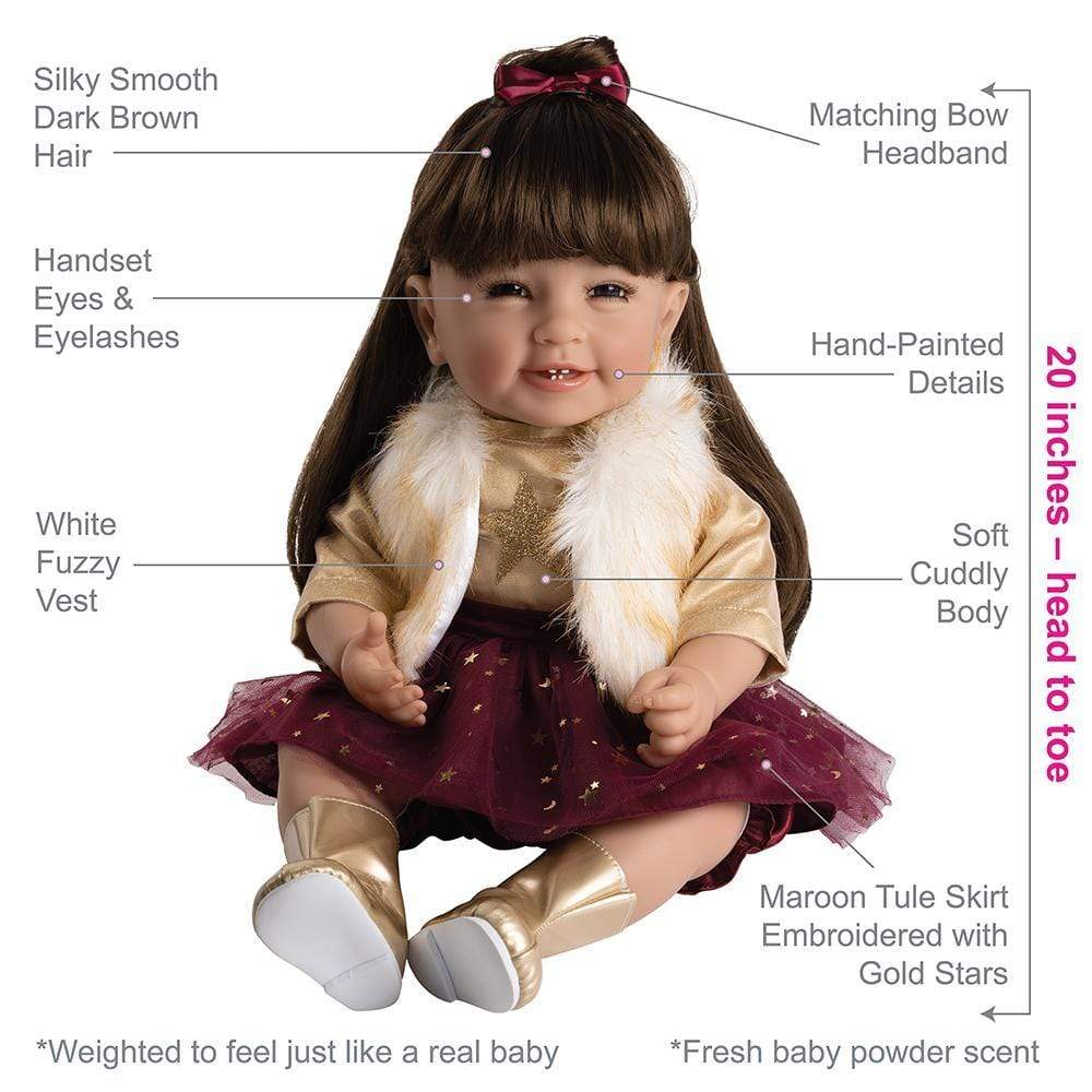 Adora Toddlertime Starry Night Baby Doll, Doll Clothes & Accessories Set - Image 4