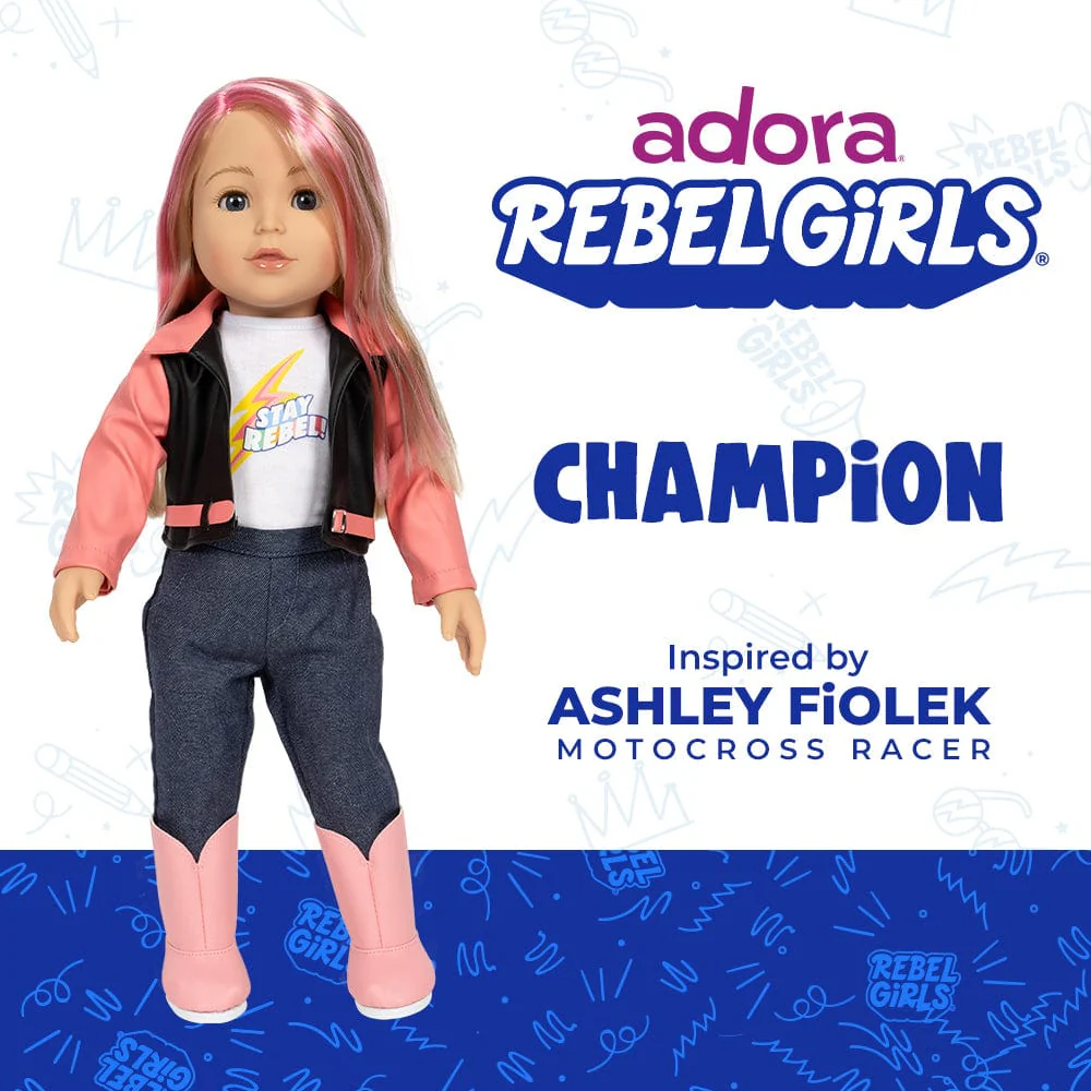 Rebel Girls 18" Doll - Champion - Image 3