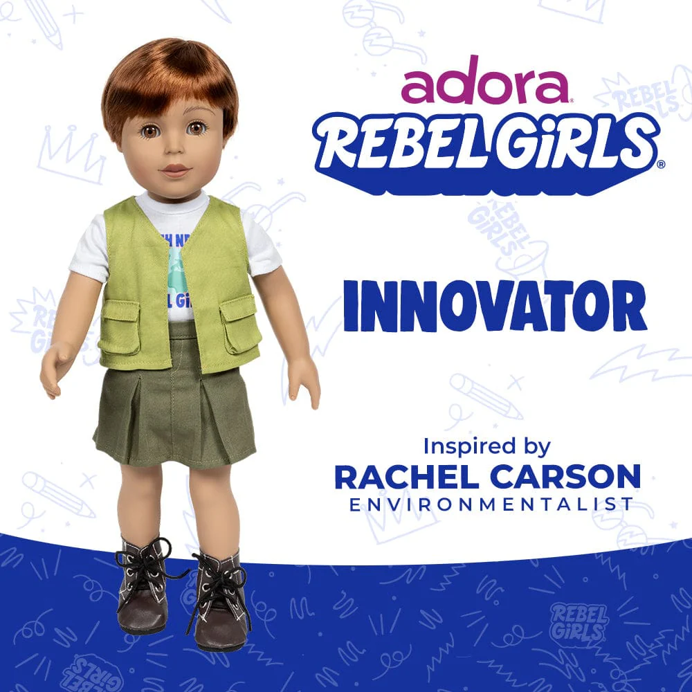 Rebel Girls 18" Doll – Innovator - Image 3
