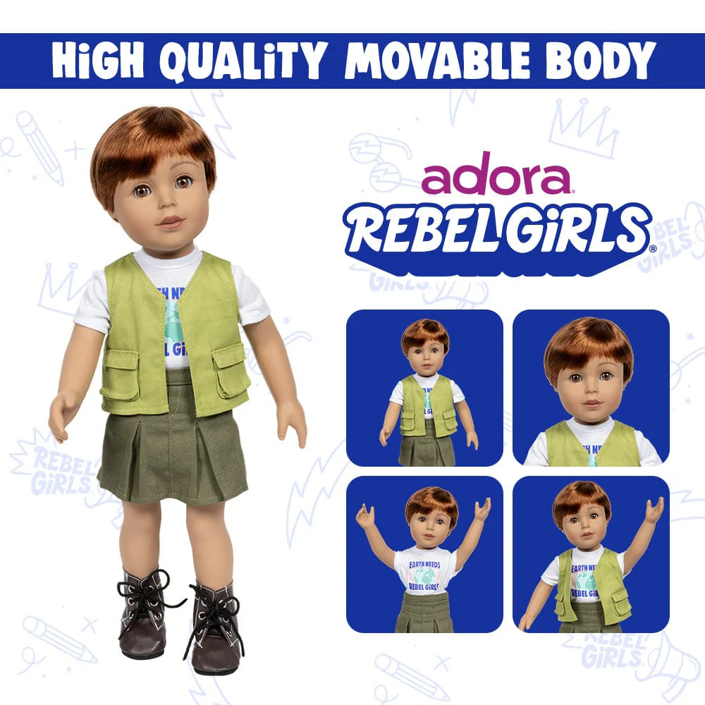 Rebel Girls 18" Doll – Innovator - Image 4
