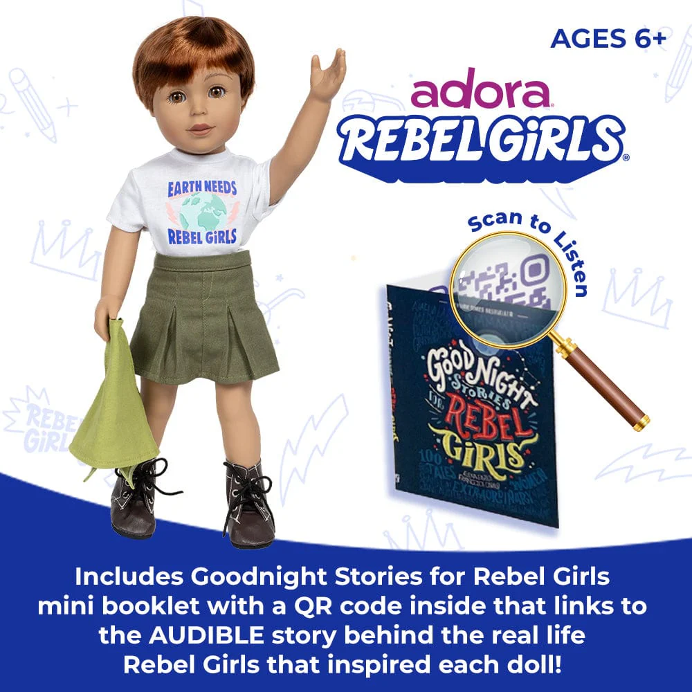 Rebel Girls 18" Doll – Innovator - Image 6