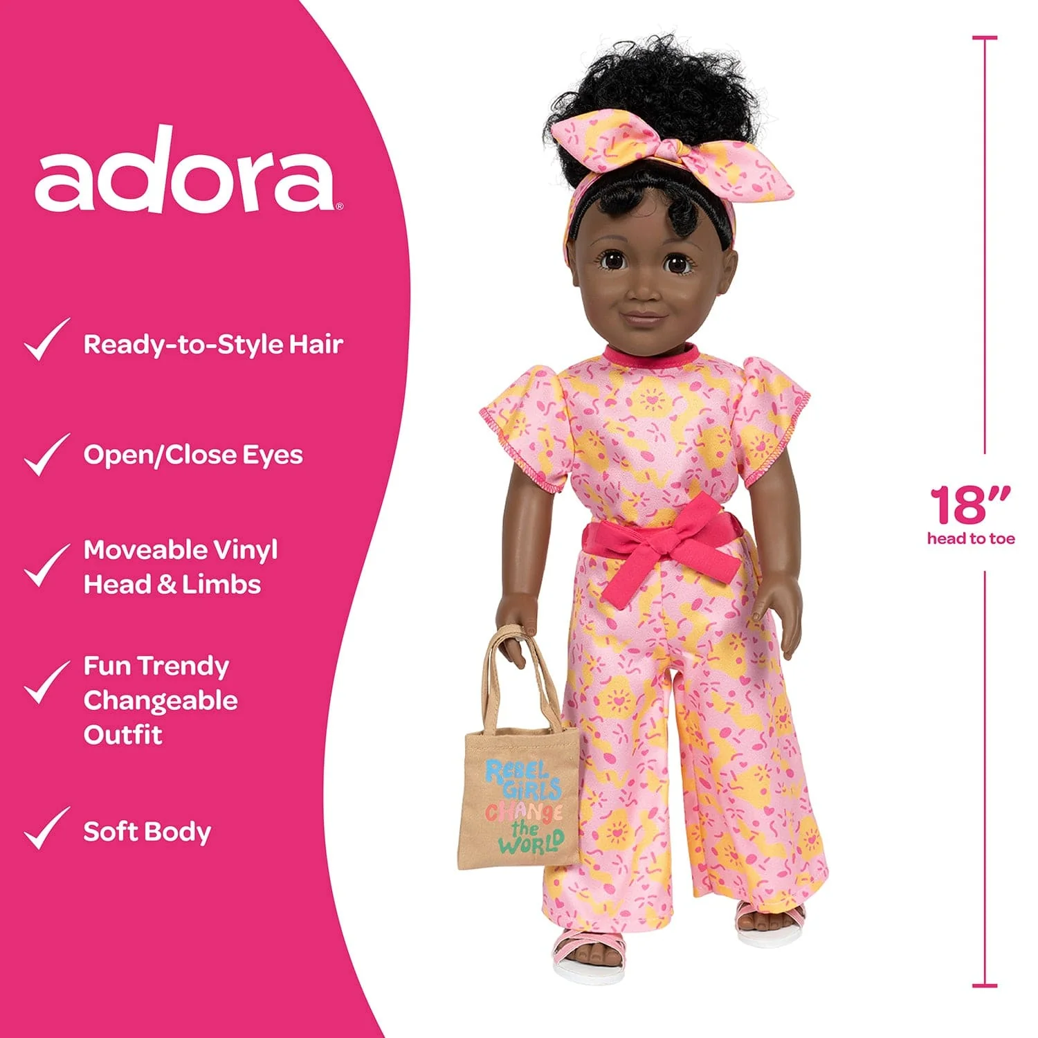 Rebel Girls 18" Doll - Leader - Image 7