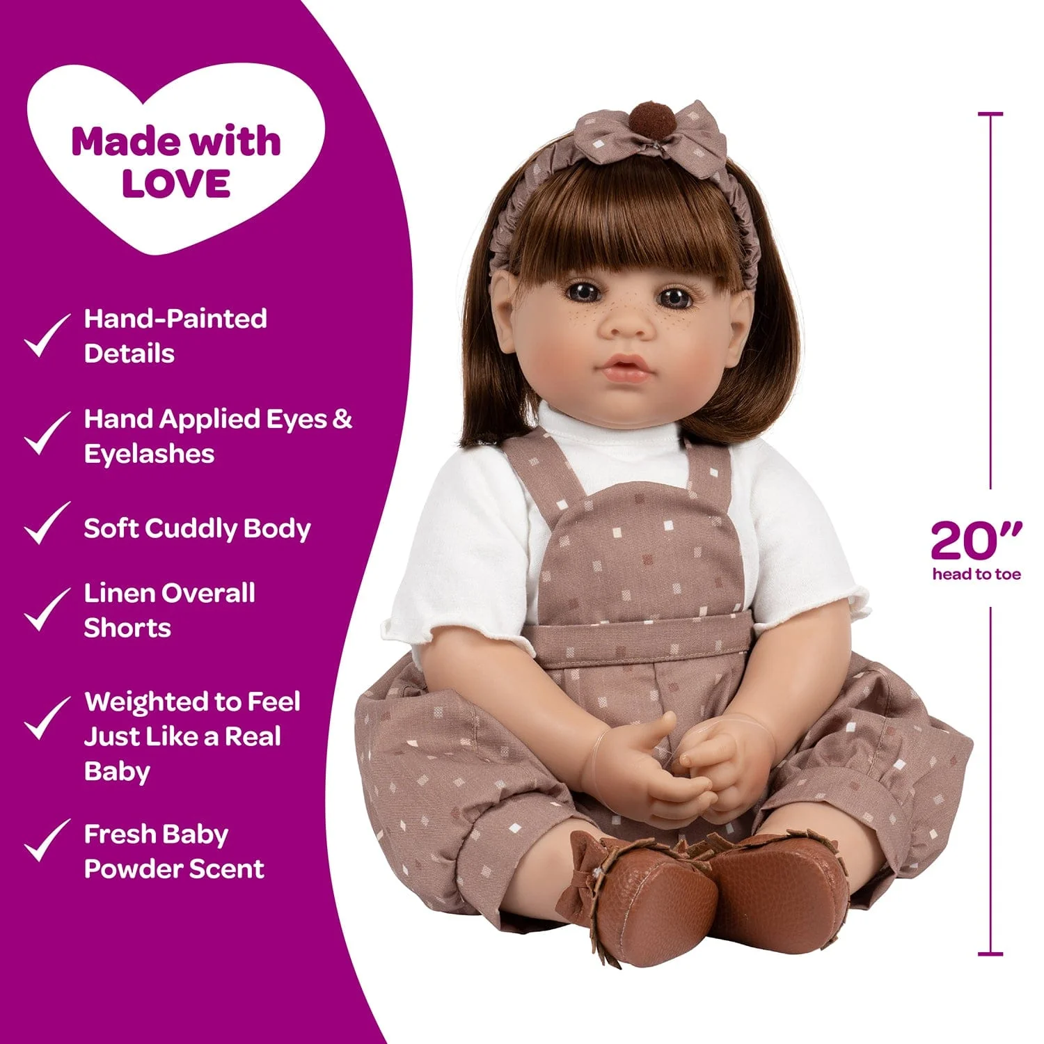 Adora Toddlertime Root Bear Float Baby Doll, Doll Clothes & Accessories Set - Image 4