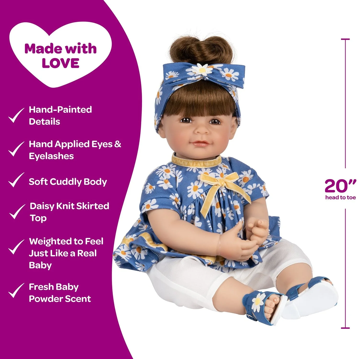 Adora Toddlertime Summer Lovin’ Baby Doll, Doll Clothes & Accessories Set - Image 4