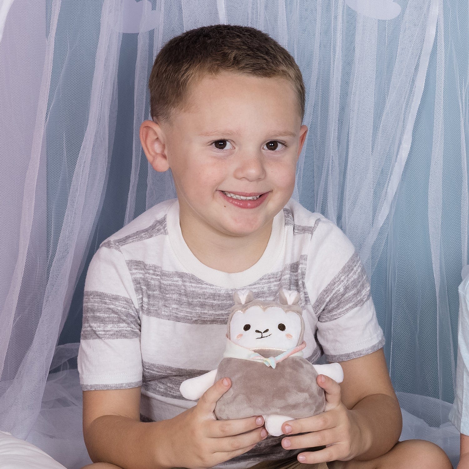 Adora Snuggle & Glow Llama Stuffed Animal, Reversible Glow-in-the-Dark Pet - Image 3
