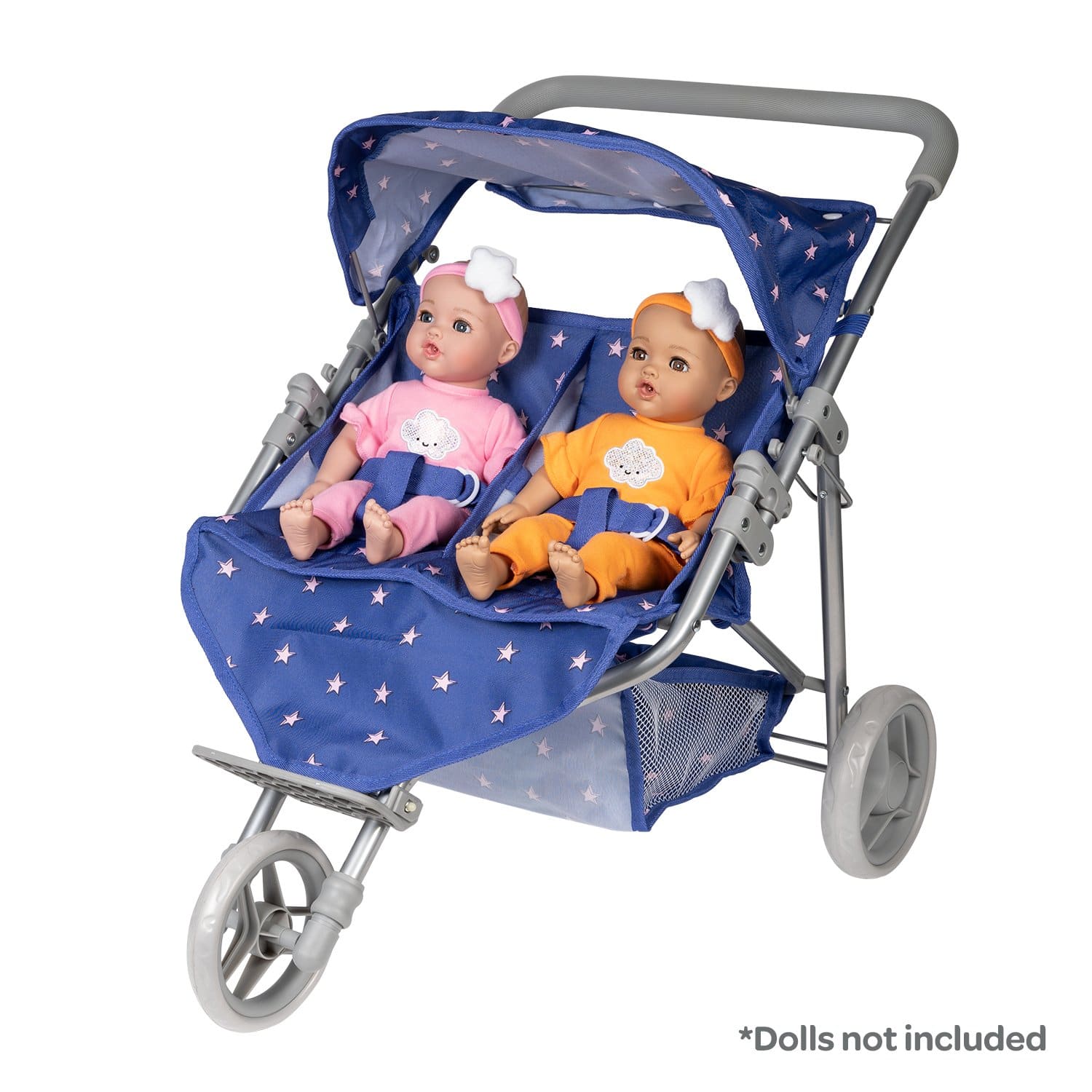 Starry Night Twin Jogger Stroller - Image 6