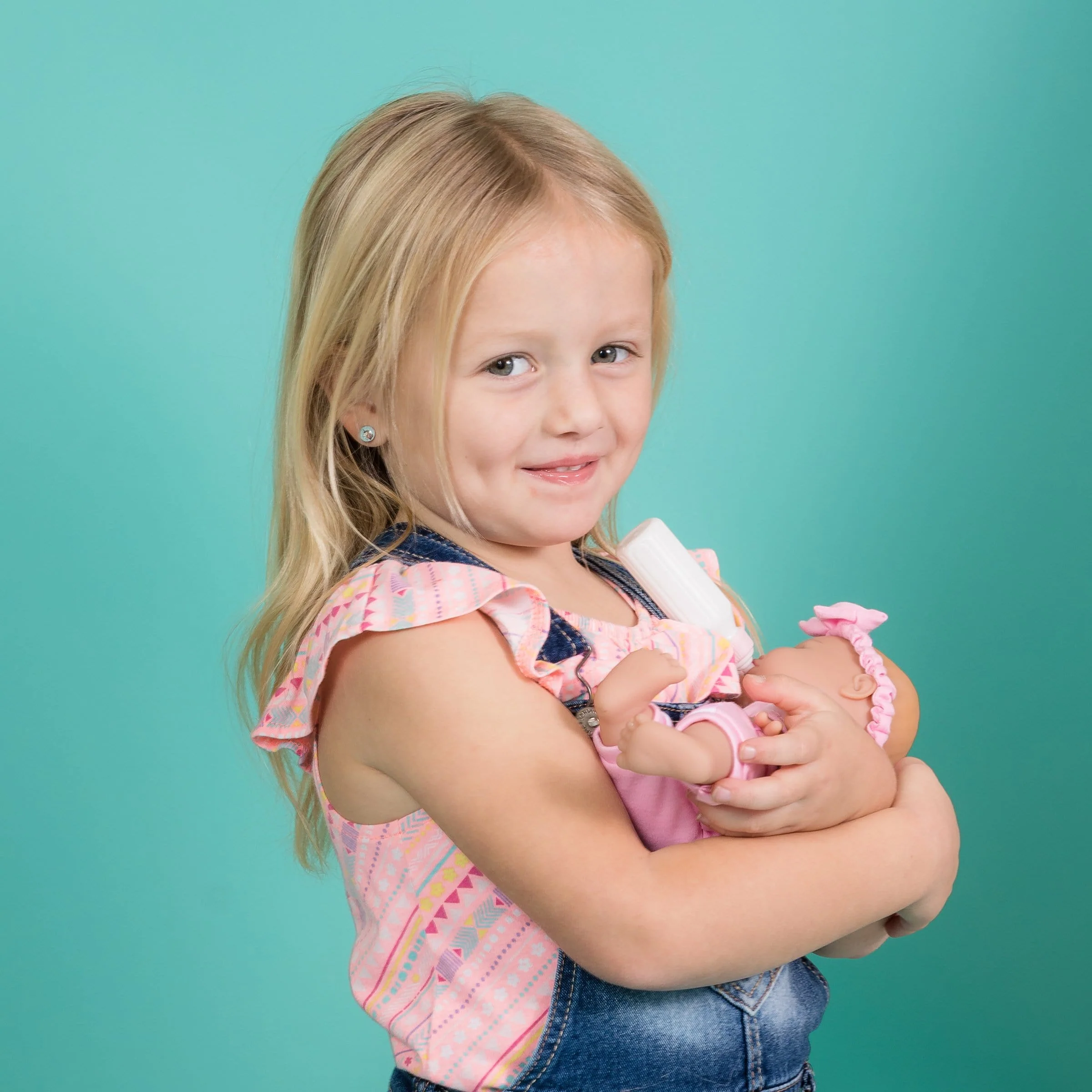 Sweet Baby Pink Dino Girl - Image 3