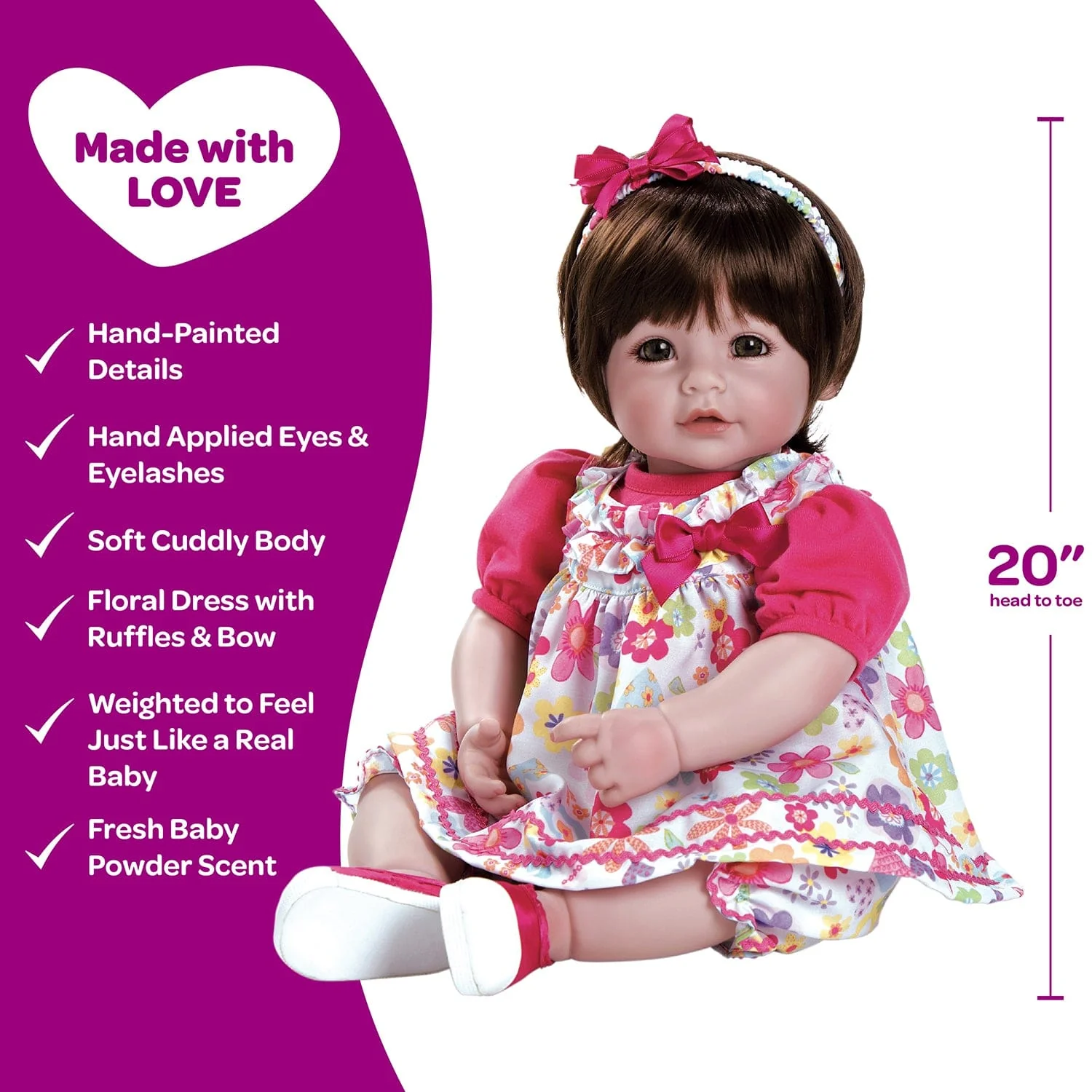 Adora Toddlertime Love & Joy Baby Doll, Doll Clothes & Accessories Set - Image 5