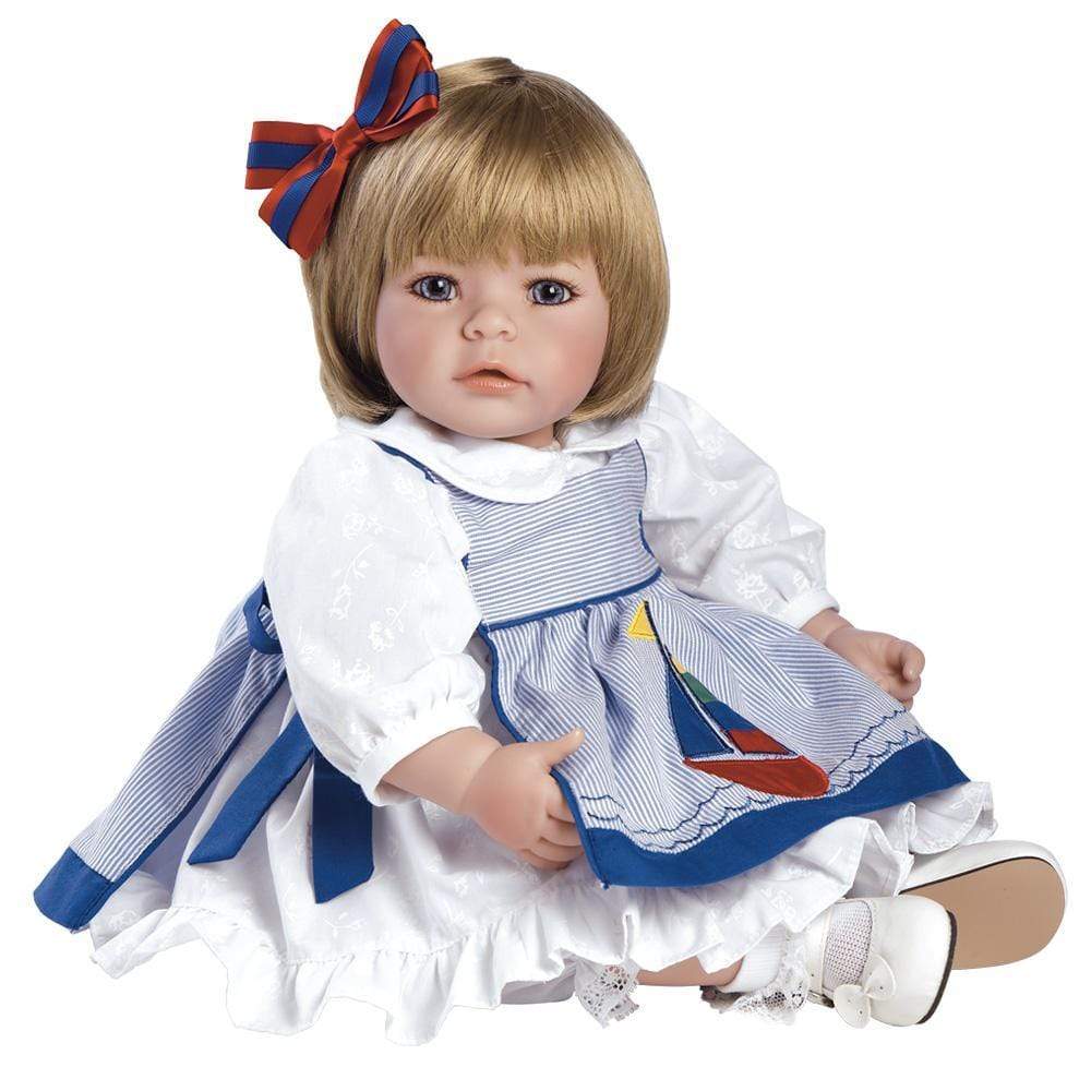 Adora Toddlertime Pin-A-Four Seasons Baby Doll Set with 4 Doll Dresses & Accessories - Image 3