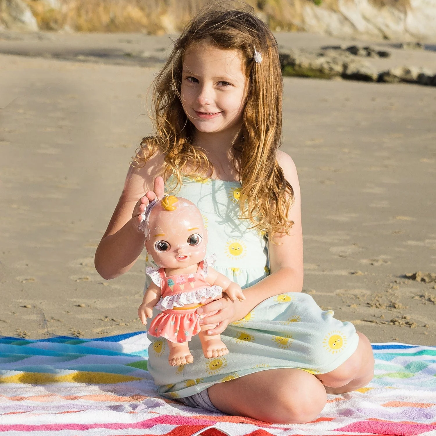 Adora Sun Smart Color-Changing Baby Doll & Doll Clothes Set - Sprinkles - Image 3