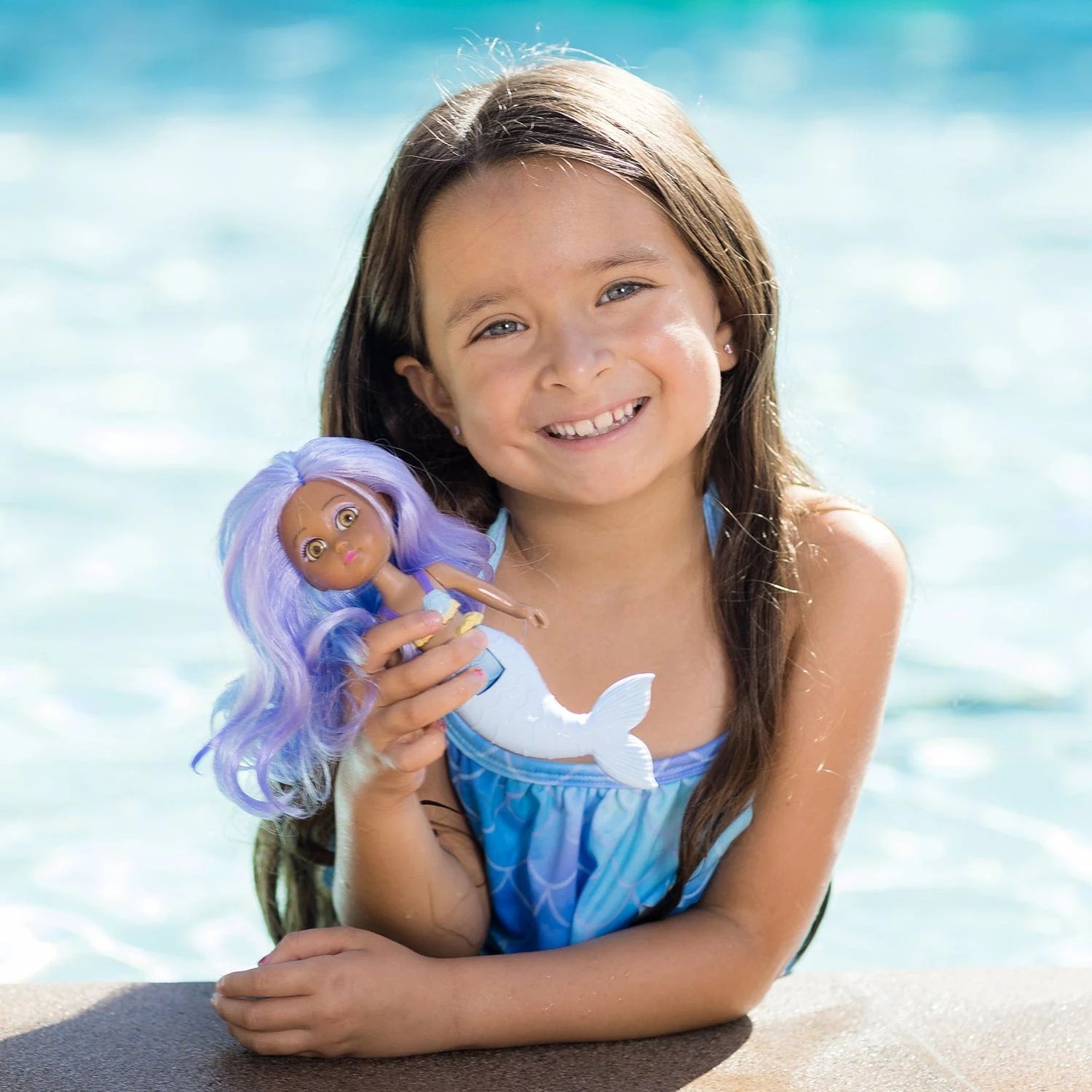 Adora Water Wonder Color-Changing Mermaid Doll - Oceana - Image 3