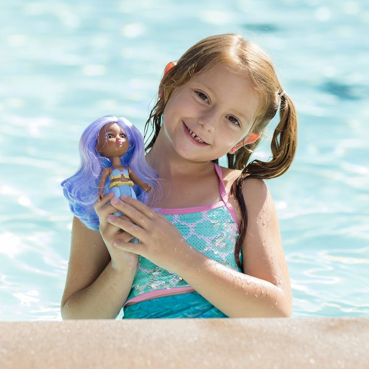 Adora Water Wonder Color-Changing Mermaid Doll - Oceana - Image 5